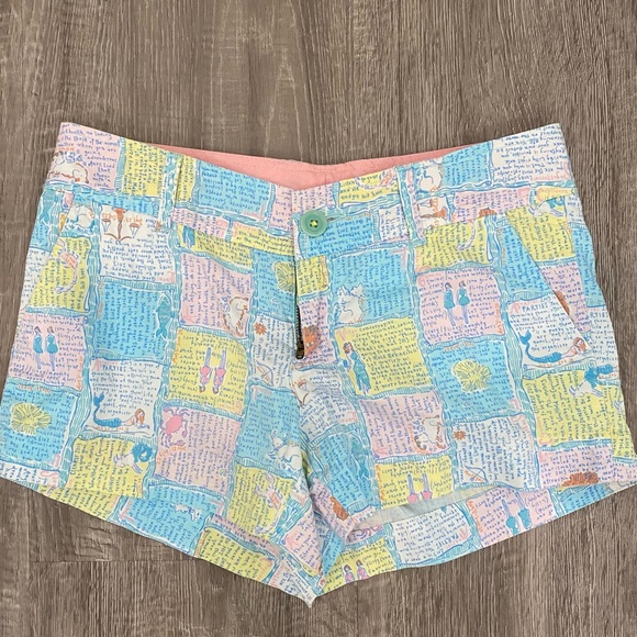Lilly Pulitzer shorts - RARE collector print